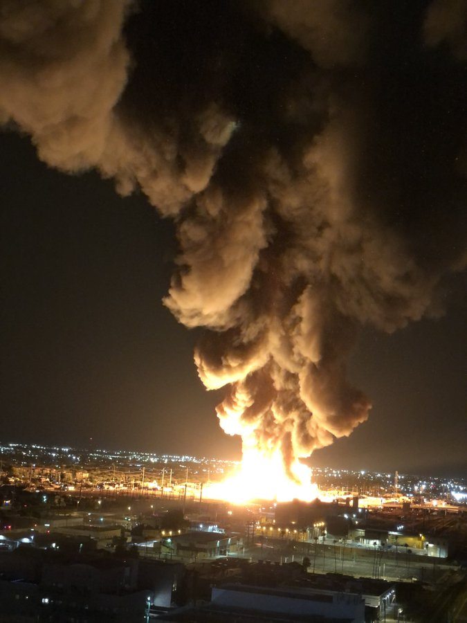 Massive fire in downtown Phoenix