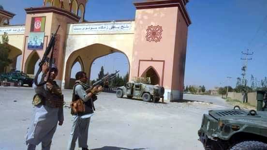 Clashes in Mazar Sharif, Balkh, fighting over the western...