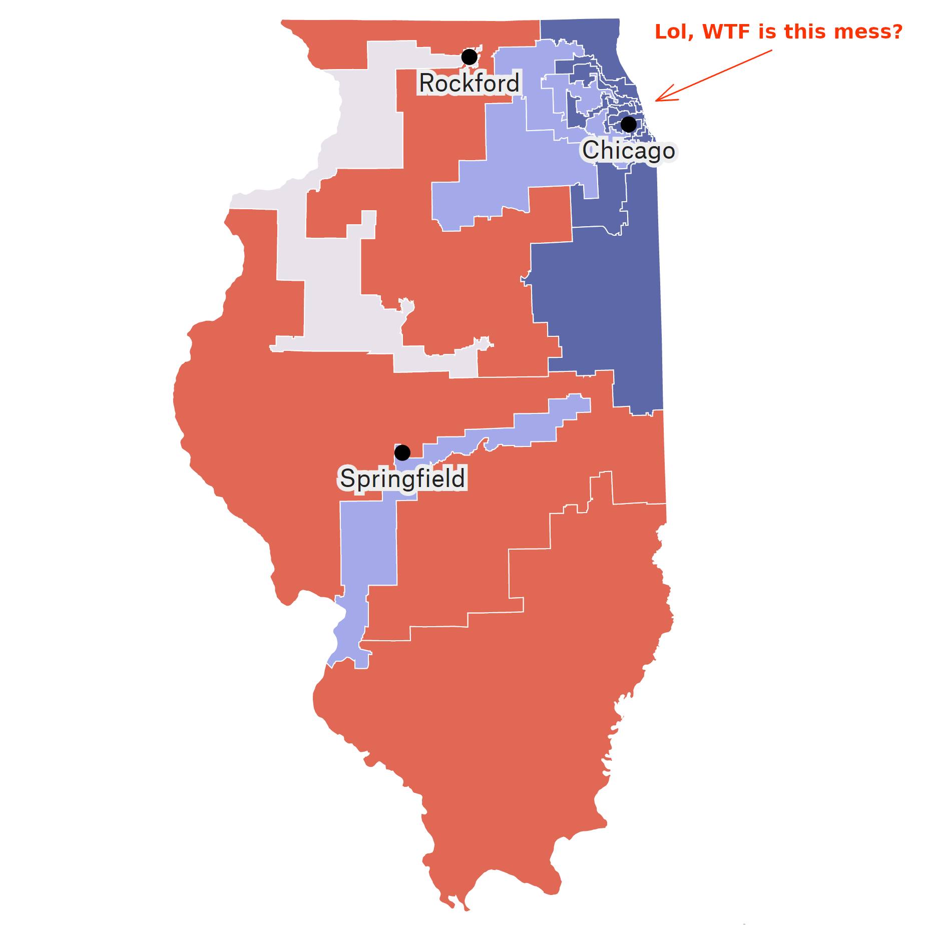 Democrats say they're against gerrymandering, but no one gerrymanders...