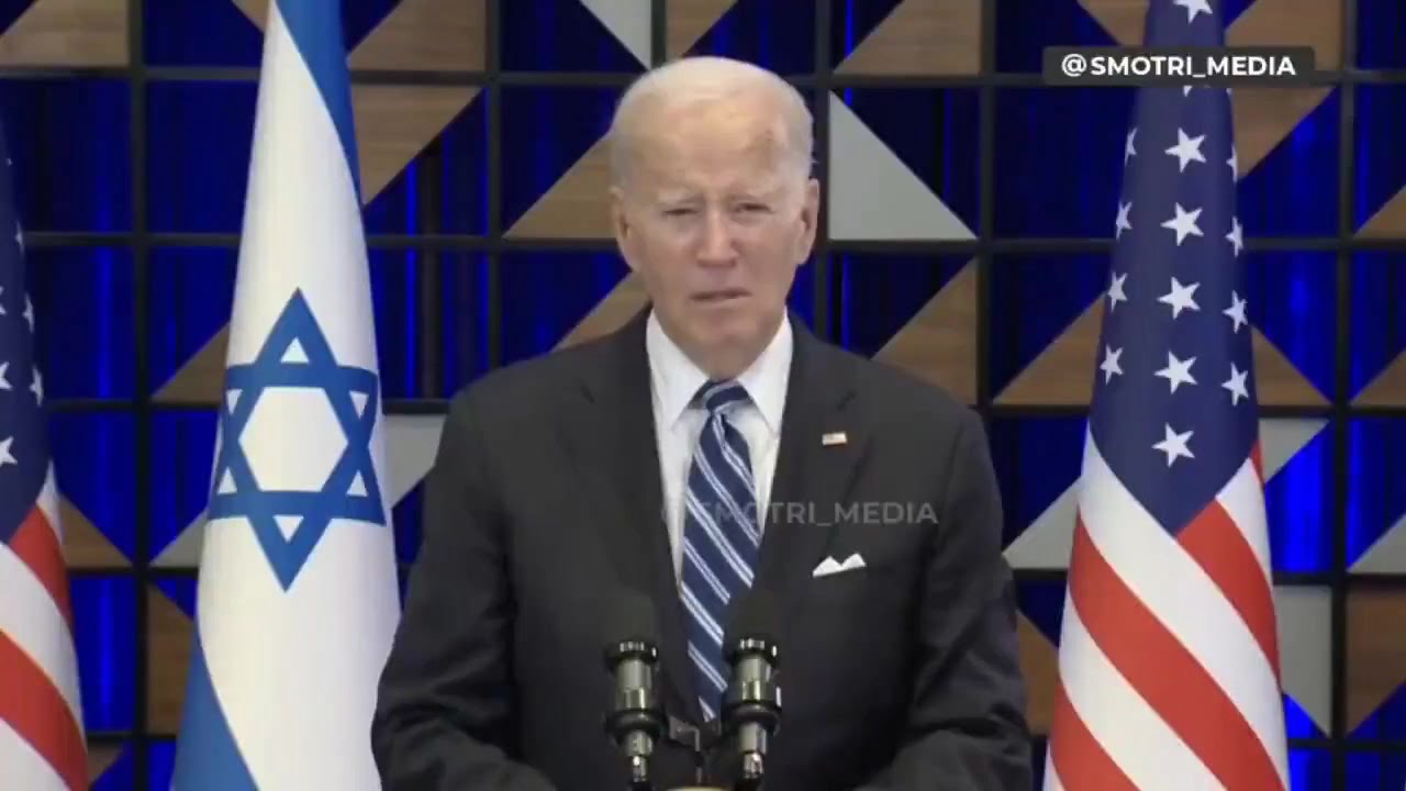 Joe Biden says he was born in Israel, right...