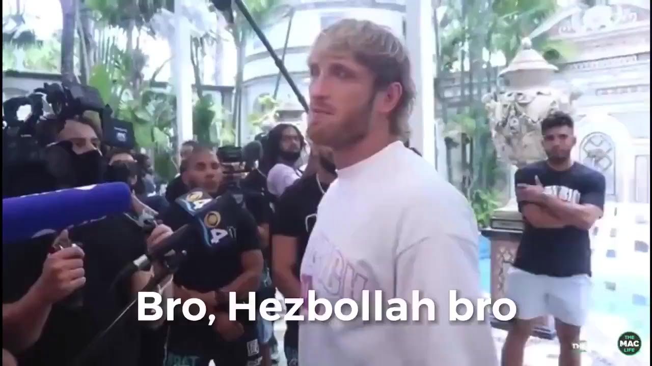 Logan Paul loves Hezbollah