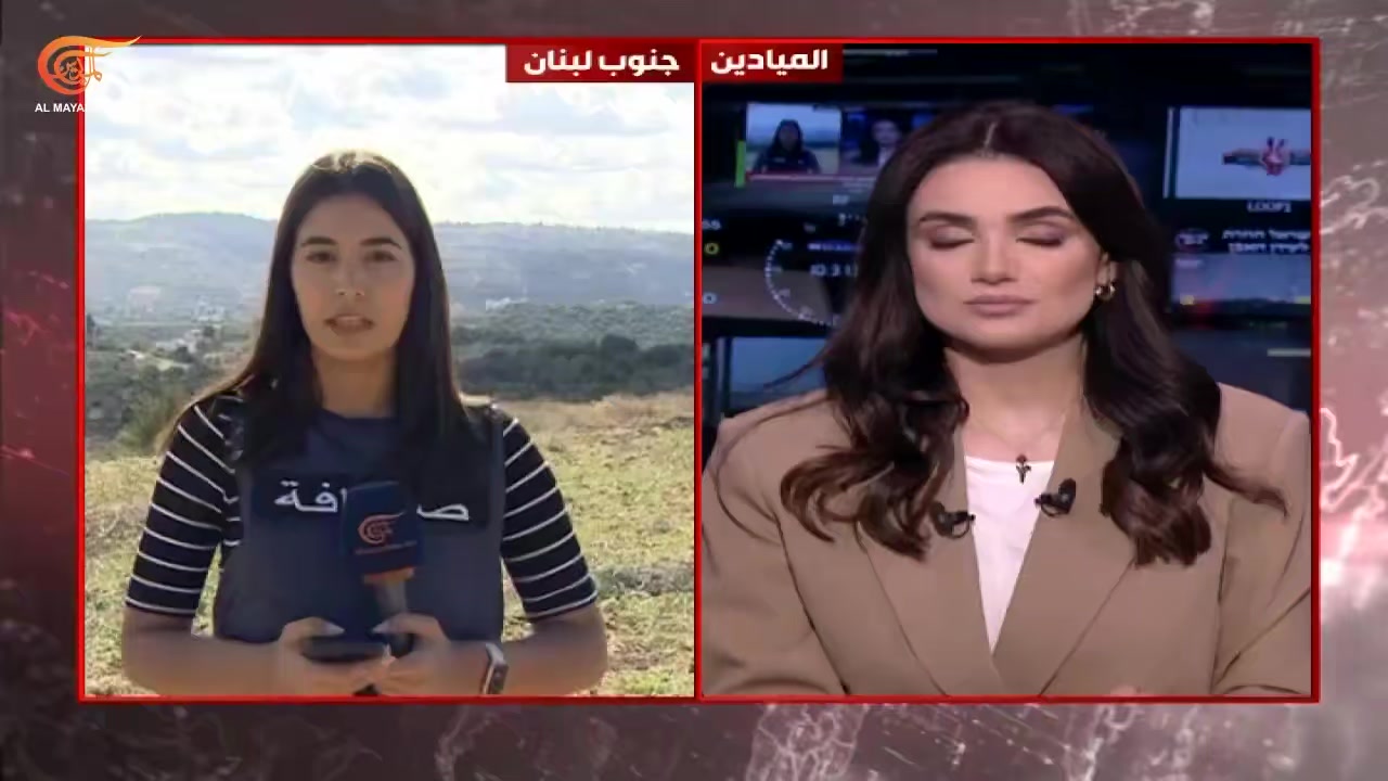 Israeli drone strike on Al Mayadeen reporter Farah Omar...