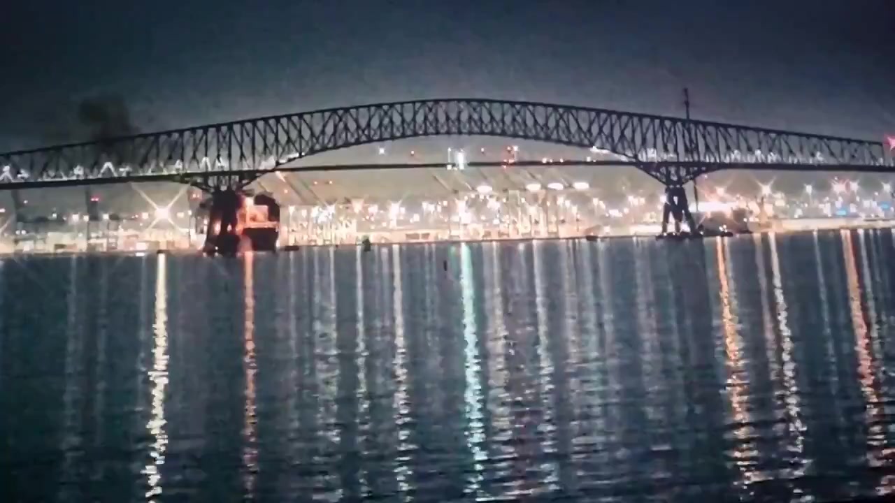 The Francis Scott Key bridge in Baltimore has collapsed