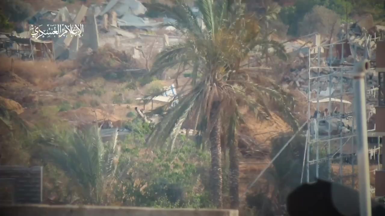 Qassam al-Ghoul sniper operation vs IDF soldiers in Netzarim...