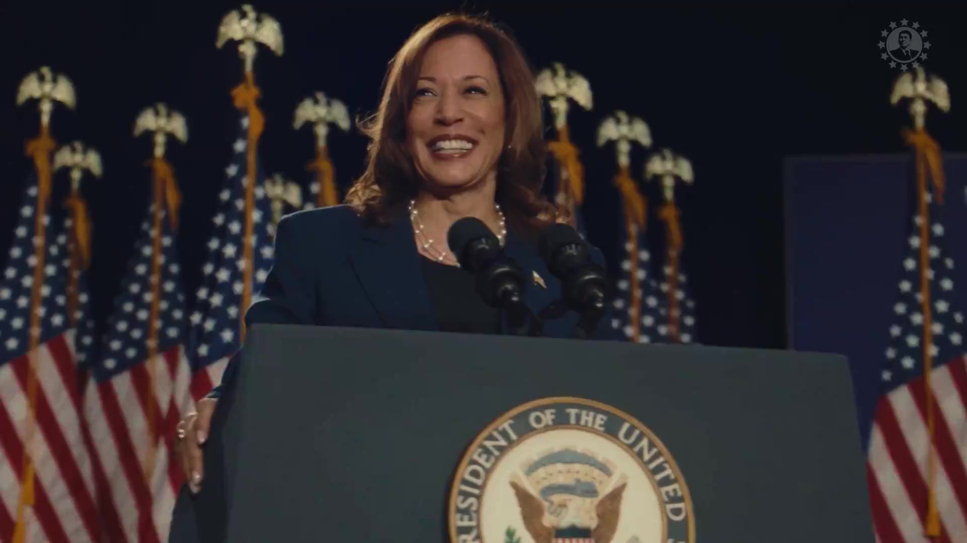 Kamala Harris campaign advertisement, a parody