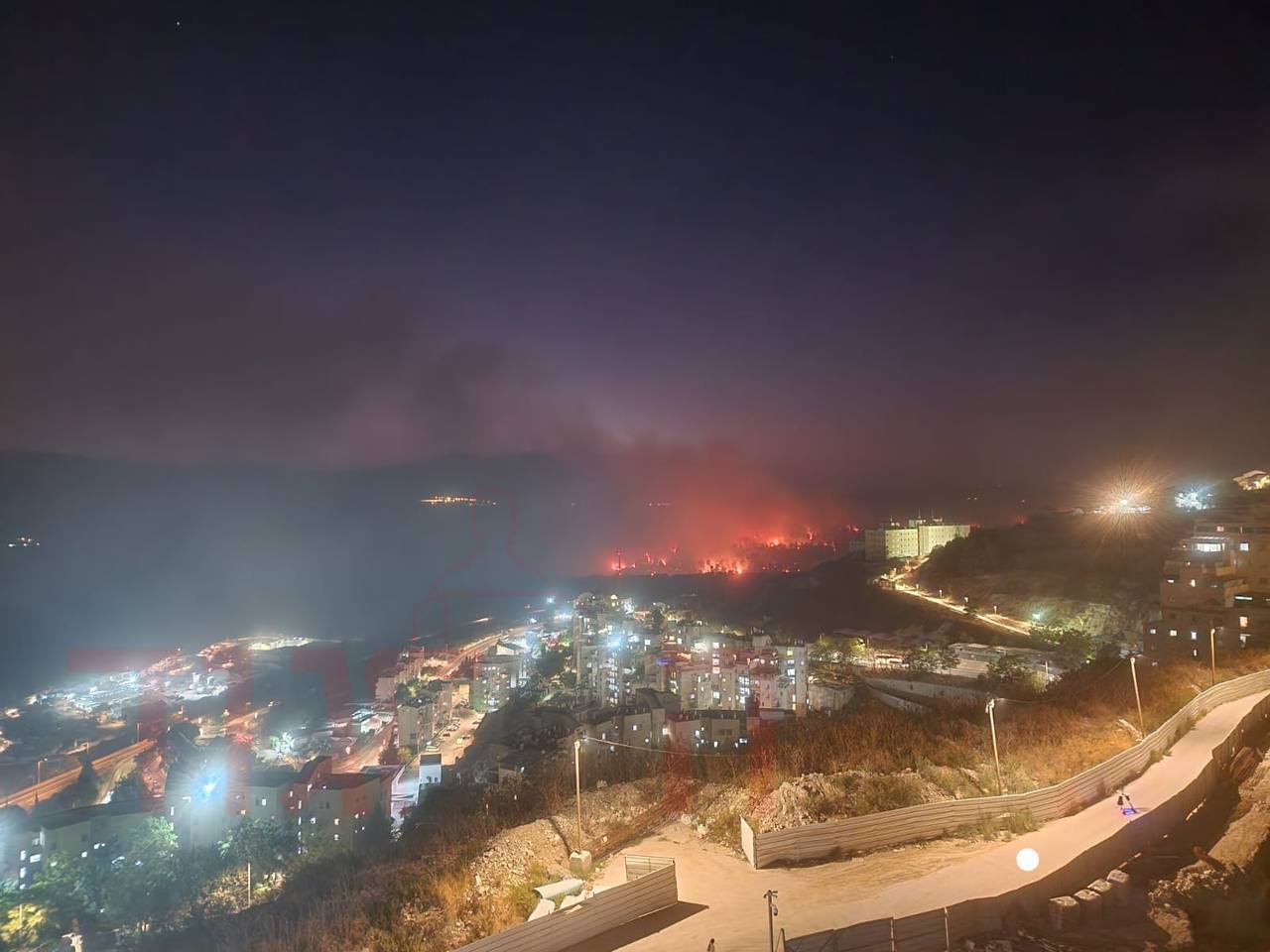 Hezbollah strikes caused fires near Safed, Israel