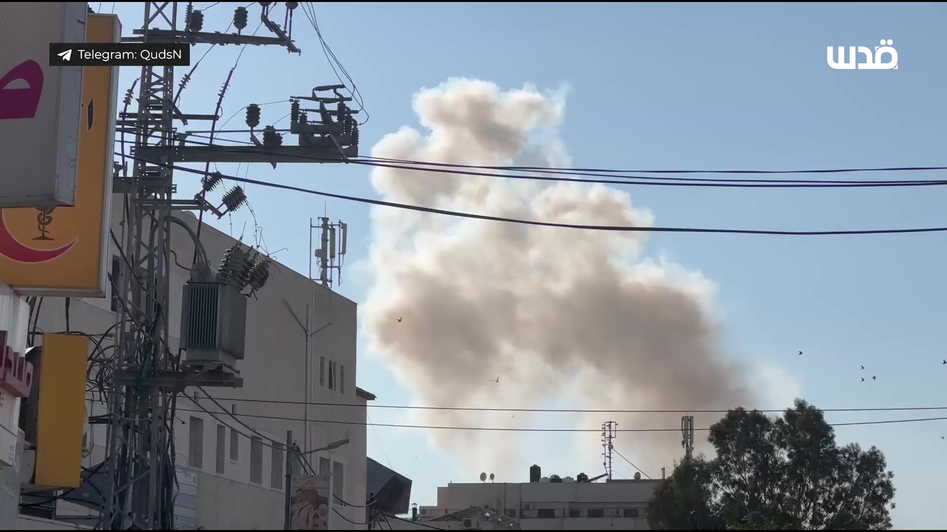 Palestinian militias IED strike on Israeli forces in Jenin...