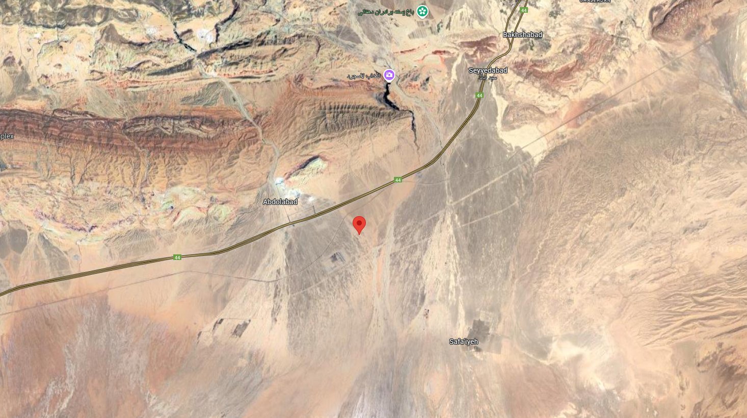 Iranian nuclear bomb test and seismograph near Tehran, Iran