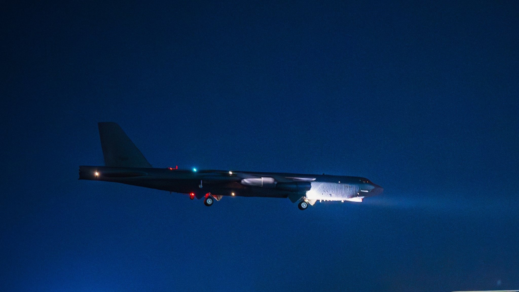 USAF B52s are nuclear-capable, able to carry nuclear armed...