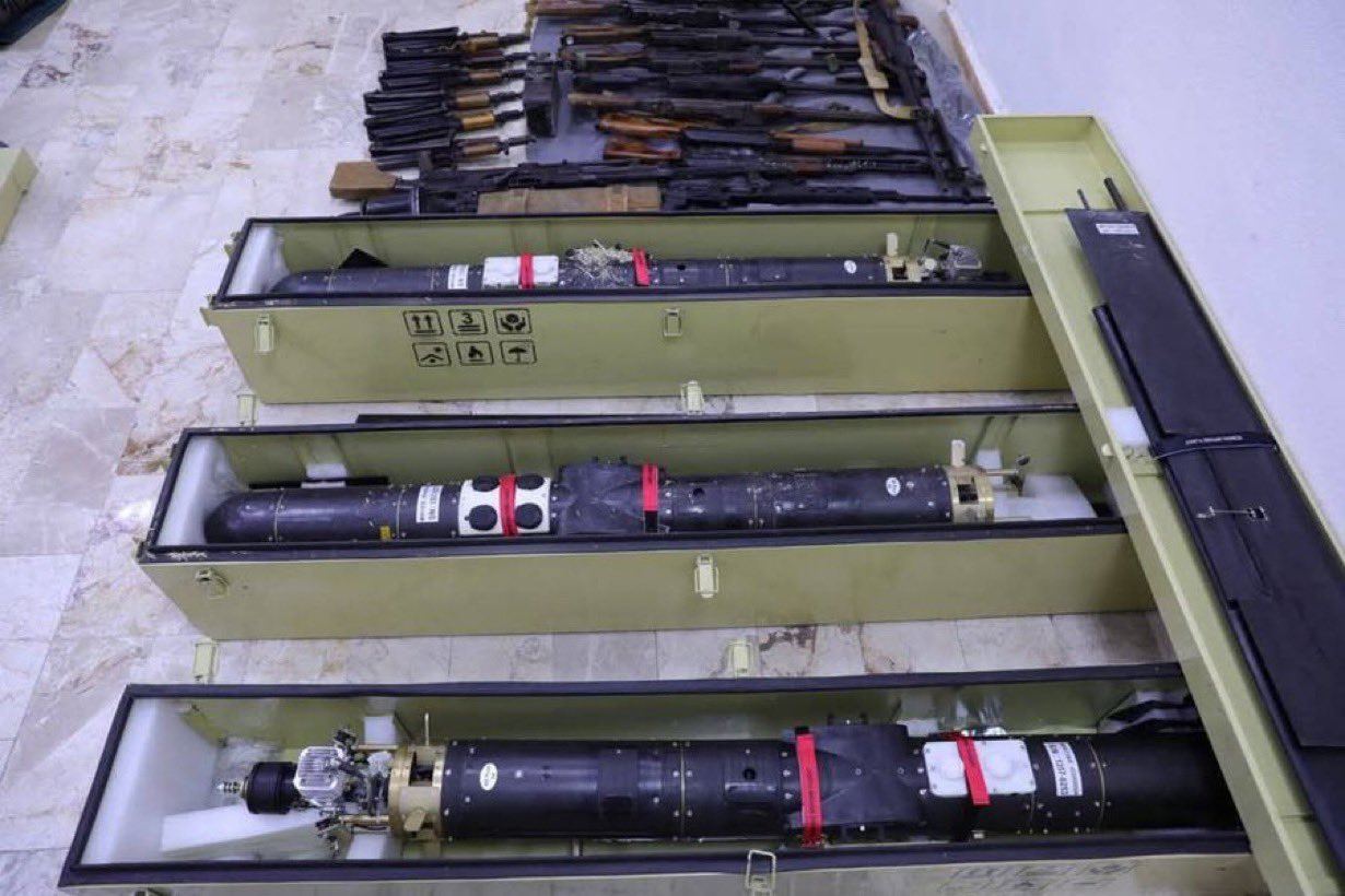 Jolani's HTS security forces intercept Iranian arms being smuggled...