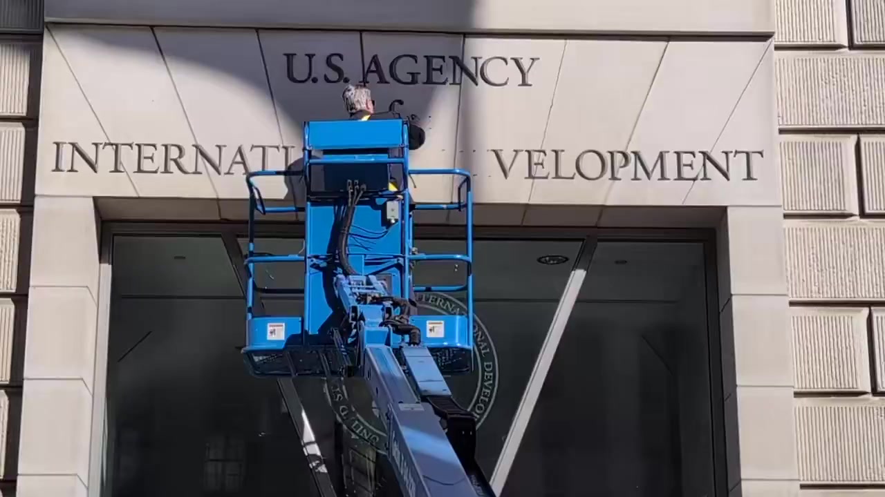 The shuttering of the USAID HQ building